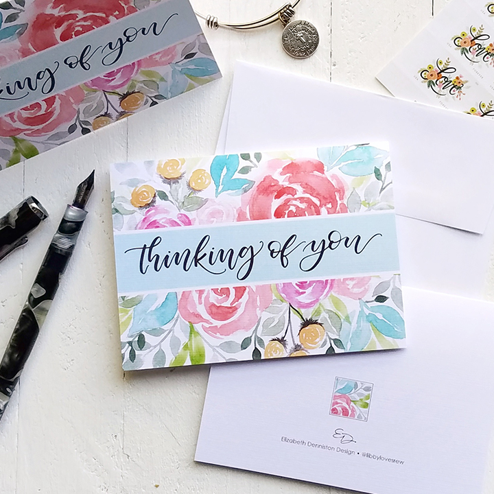 Calligraphy Cards and Hand Lettered Stationery